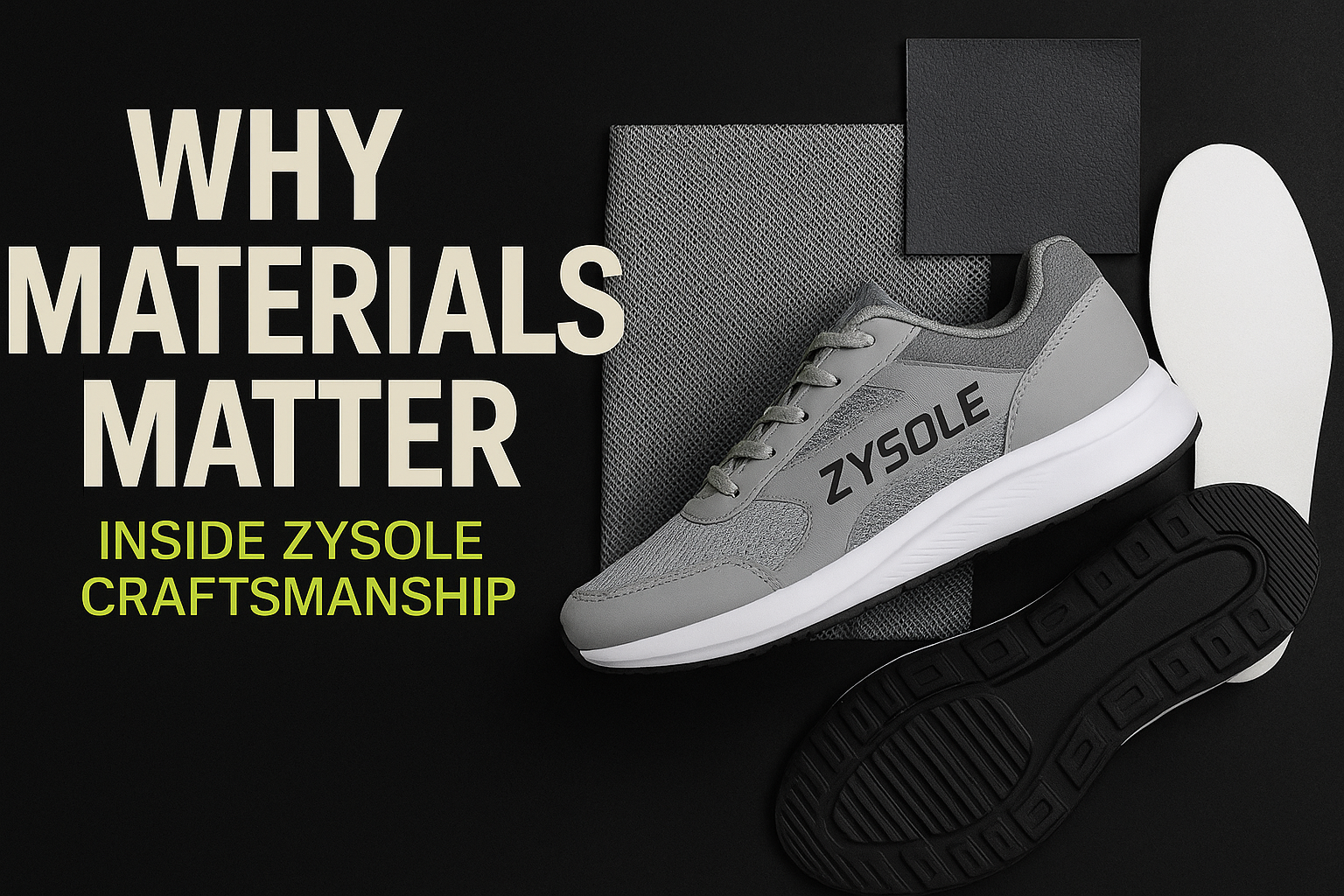 Why Materials Matter: Inside Zysole’s Sneaker Craftsmanship