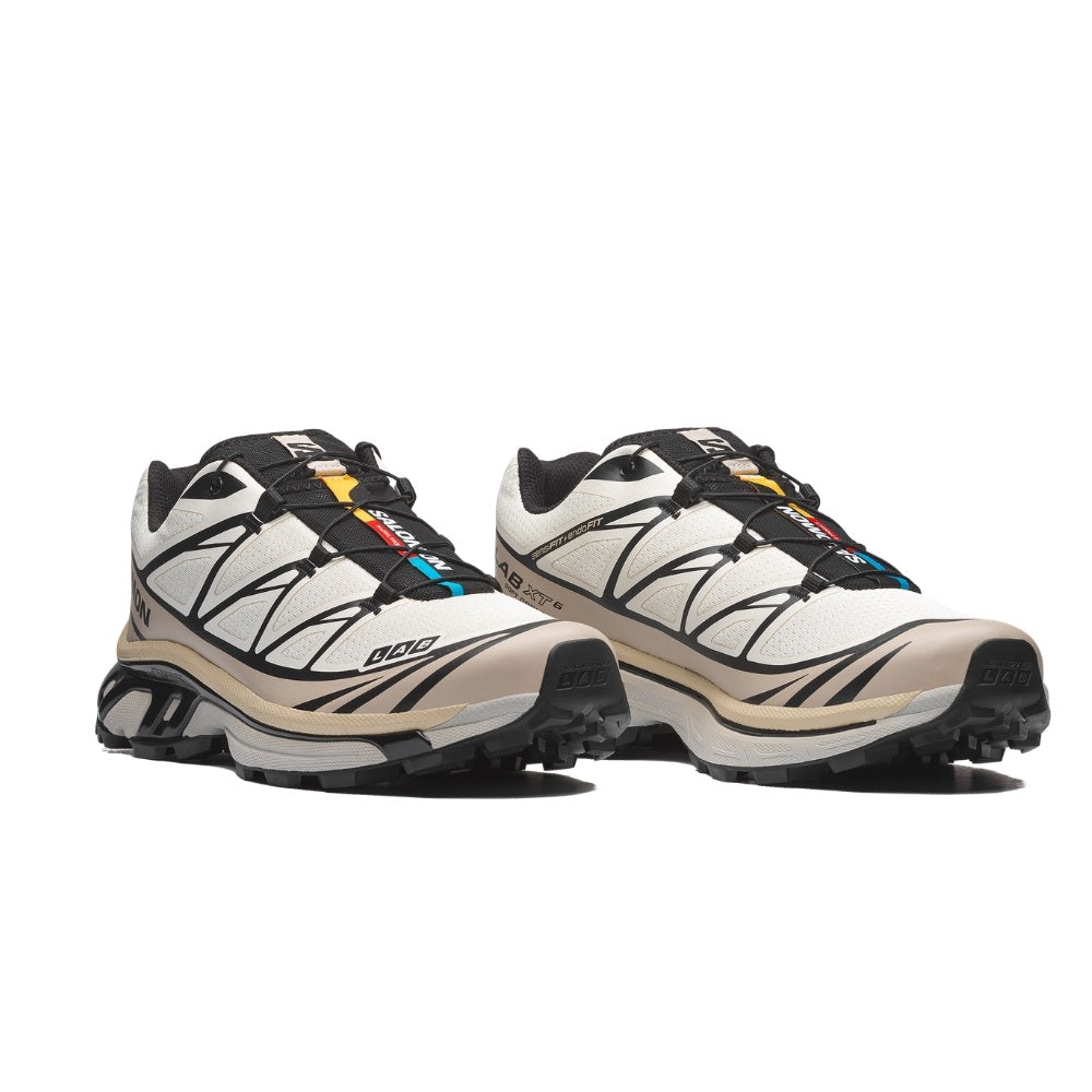 Salomon XT-6 Vanilla Ice Black Silver Cloud - view 4
