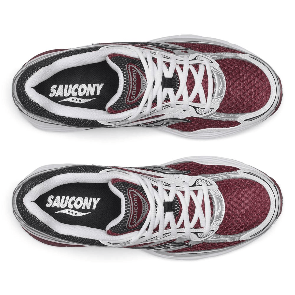 Saucony Progrid Omni 9 OG 'Maroon White' – product detail view