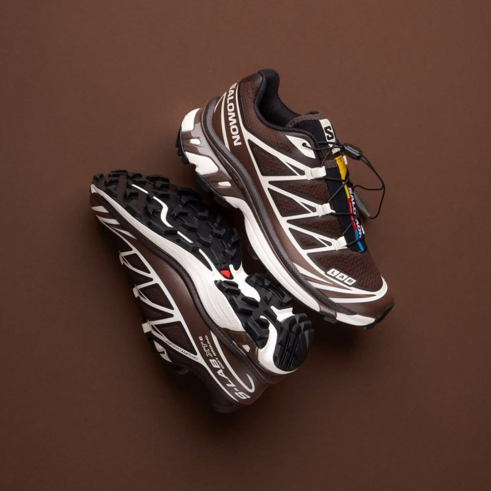 Salomon XT-6 Black Coffee French Roast Vanilla Ice - view 2