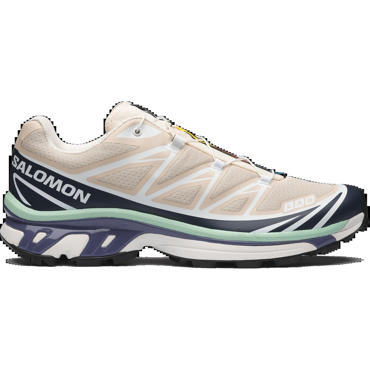 Salomon XT-6 Tapioca Spellbound Lichen - view 1