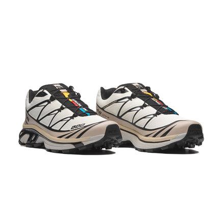 Salomon XT-6 Vanilla Ice Black Silver Cloud - view 4