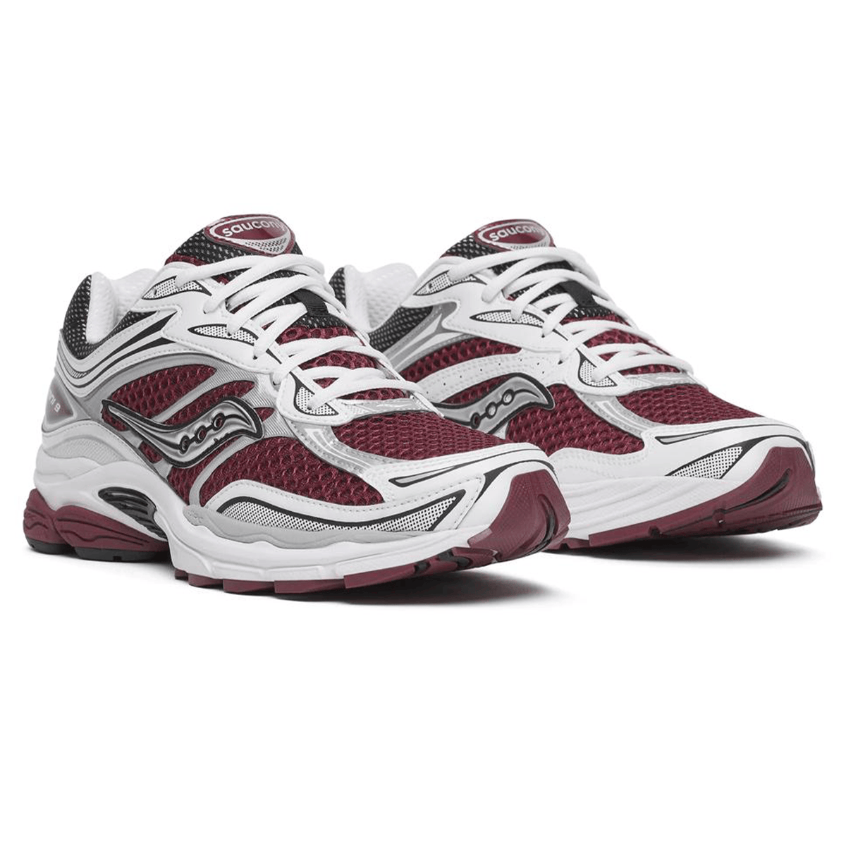Saucony Progrid Omni 9 OG 'Maroon White' – product view 3